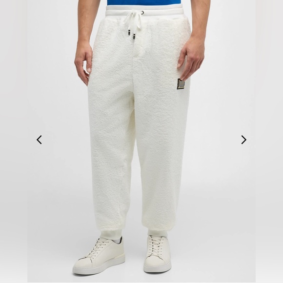 Dolce&Gabbana
Men's Terry Logo Plaque Sweatpants - Picture 1 of 6